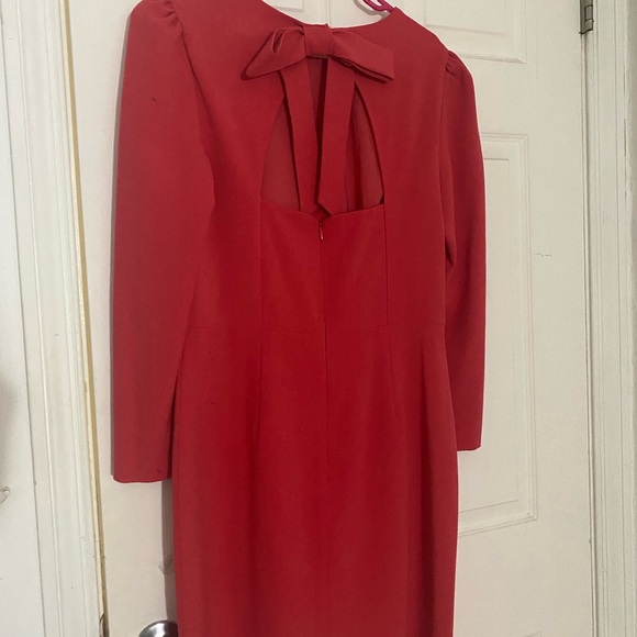 Eliza J short dress, coral pink size 10 - Picture 5 of 6